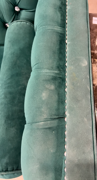 Michelle 83" Velvet Upholstered