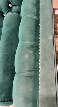 Michelle 83" Velvet Upholstered