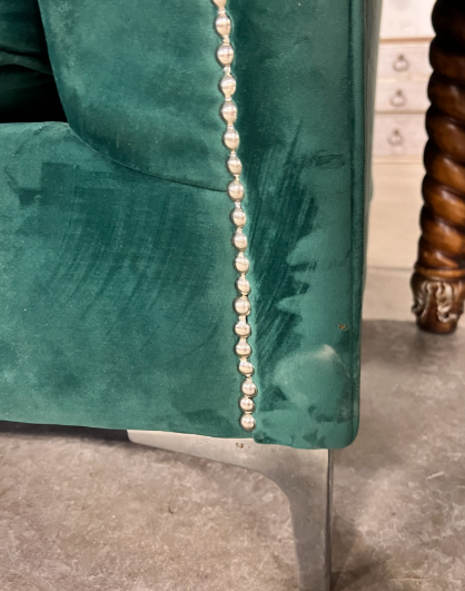 Michelle 83" Velvet Upholstered