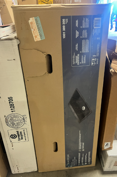 Glacier Bay Single Bowl Dualmount Kitchen Sink, Black