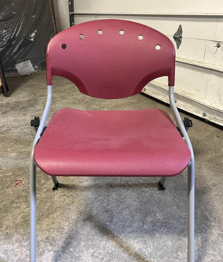 Mahogany Laminate Flip-Top Training Table