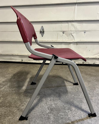 Mahogany Laminate Flip-Top Training Table