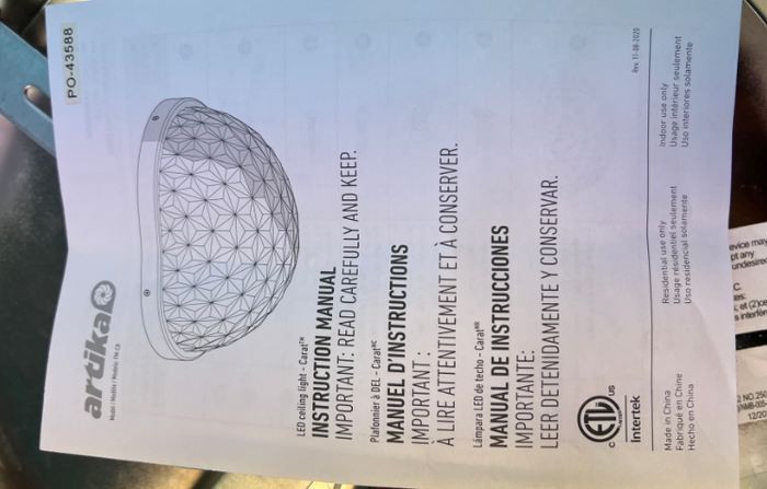 Artika Carat 13-inch 1-light Chrome Dimmabel Integrated LED Ceiling Flushmount Light Fixture