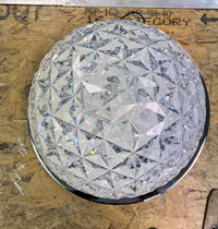 Artika Carat 13-inch 1-light Chrome Dimmabel Integrated LED Ceiling Flushmount Light Fixture