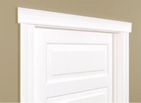 Primed Colonial Door Casing Set, For Doors up to 36" x 80"