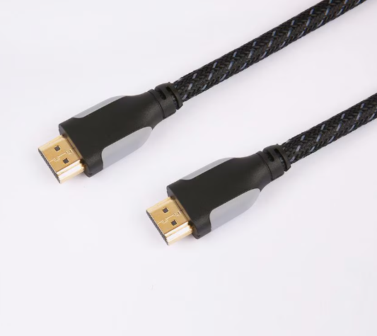 Commercial Electric 6 ft. Black Deluxe HDMI to HDMI Cable Supports Ports 2.0 Version