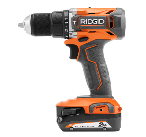 18V 1/2 in Hammer Drill Kit with 2.0 Ah Battery and Charger