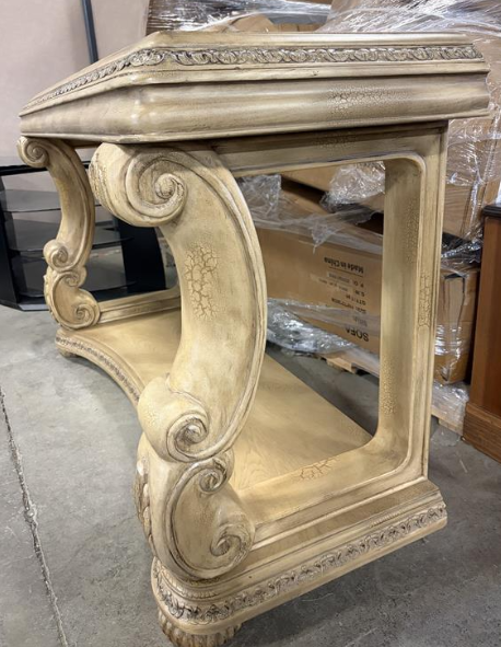 Ornate Baroque End Table