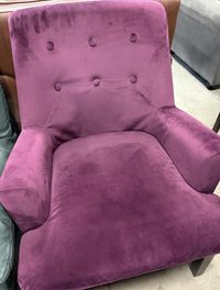 Purple Velvet Chair