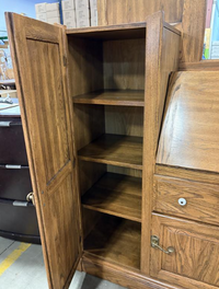 67" Walnut Wardrobe