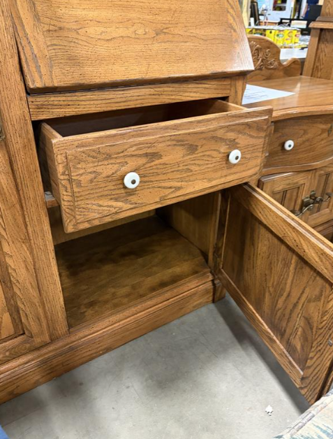 67" Walnut Wardrobe