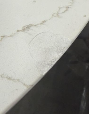 Round Marble-Top Tulip Dining Table