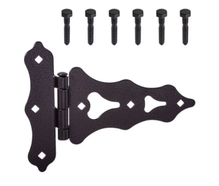 Everbilt 8-inch Decorative Design T-Hinge