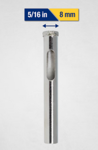 5/16-inch Diamond Hole Saw with Water Delivery System