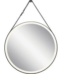 Elan Matte Black Wall Mirror