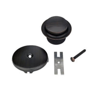 Premier Copper Tub Drain Trim and Single-Hole Overflow Cover