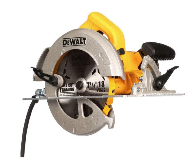 DEWALT 15 amp Corded 7 1/4-inch Lightweight Circular Saw