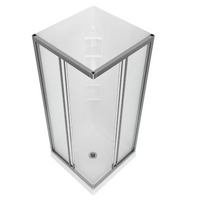 MAAX Mediterranean Corner Shower Kit