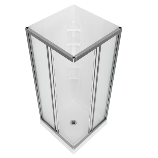 MAAX Mediterranean Corner Shower Kit