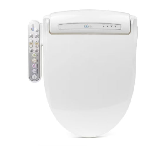 Bio Bidet Prestige BB-800 Electric Bidet Seat for Elongated Toilet in White