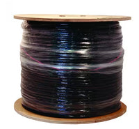 Southwire RG6 Quad Shield CU 500FT CATV/MATV CM/CL2 in Black