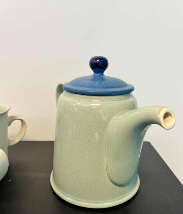 Denby Teapot Set (4 Mugs)