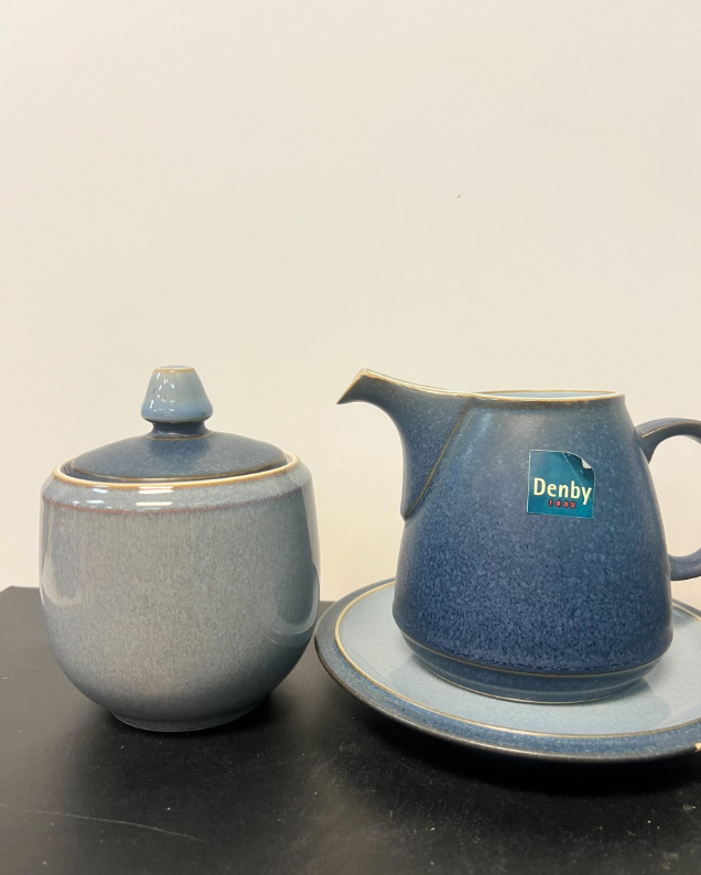 Denby Blue Jetty Tea Set (6 Pieces)