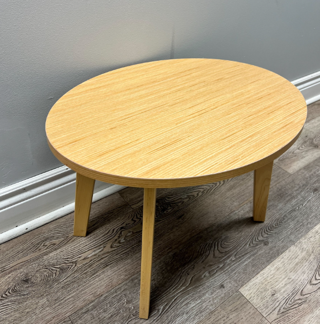 Oval End table