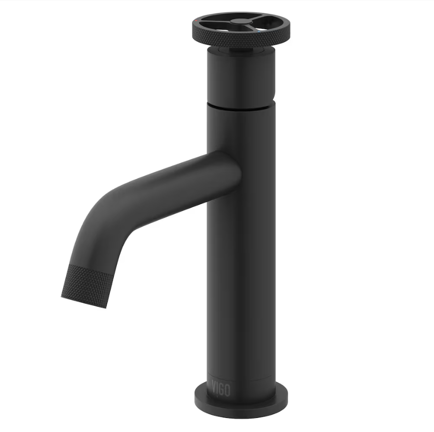 Vigo Cass Matte Black Faucet