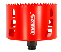 Diablo 4" Bi-Metal Hole Saw with 2-3/8 in. Cutting Depth for Wood/Metal Cutting