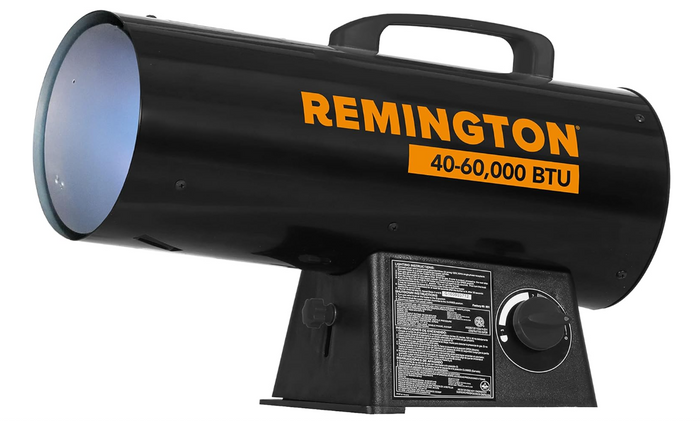 Remington 60,000 BTU LP Propane Forced Air Heater with Variable Output