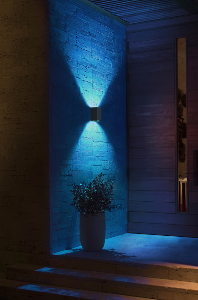 Philips HUE LED Resonate White and Color Ambiance Outdoor Wall Lantern