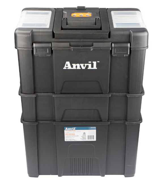 Anvil 3-in-1 Stackable Rolling Tool Box
