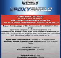 Epoxyshield Concrete & Garage Floor Epoxy Coating In Gloss Grey, 7.1 L (covers up to 500 Sq. Ft.)