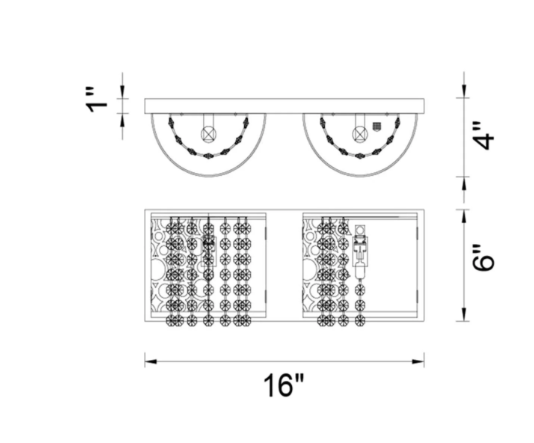 Bubbles Vanity Light