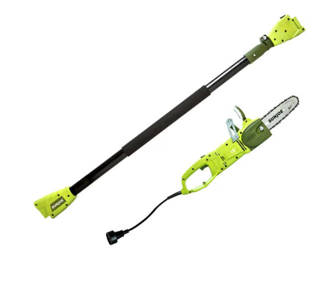 Sun Joe 10-inch 8 Amp Electric Pole Chain Saw