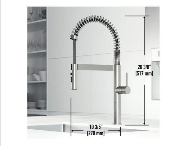 VIGO VG02052ST Kitchen Faucet