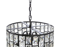 Bright House Lighting 4-Light Pendant in Black, 30686-HBT