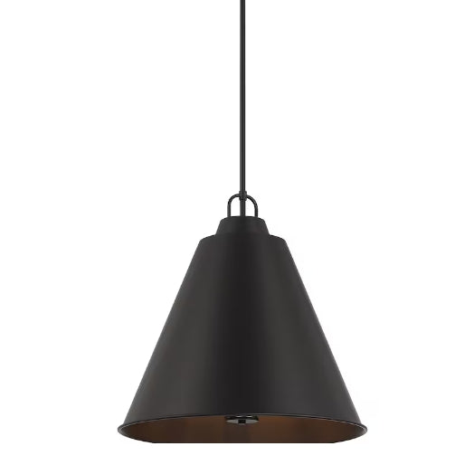 Allegra 3-Light Pendant Lighting in Black, 43816-HBCA