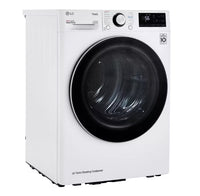 4.2 cu. ft. LG Compact Front Load Dryer (DLHC1455W) in White