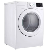 7.4 cu. ft. LG Electric Dryer (DLE3470W) in White