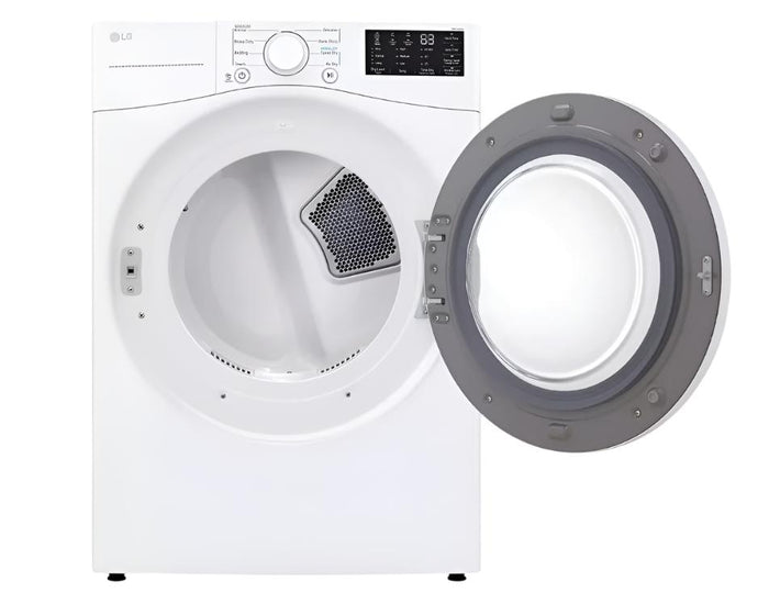 7.4 cu. ft. LG Electric Dryer (DLE3470W) in White