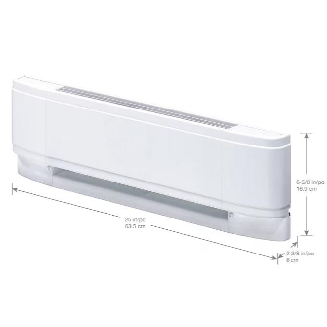 Linear Convector Baseboard Heater (LCM4010W31) - 500W