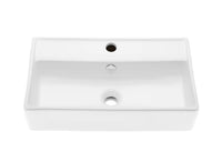 Swiss Madison 26-inch Claire Ceramic Wall Hung Sink in White