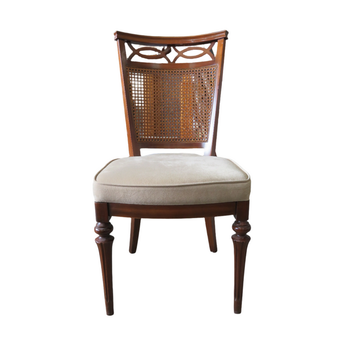 Set of 5 Cane Back Dining Chairs