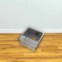 18-inch Undermount Stainless Steel Single Kitchen Sink $25