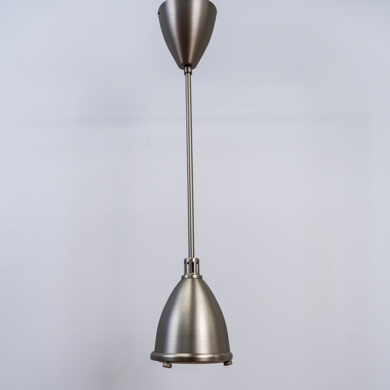 Crescent Pendant Light - Brushed Nickel