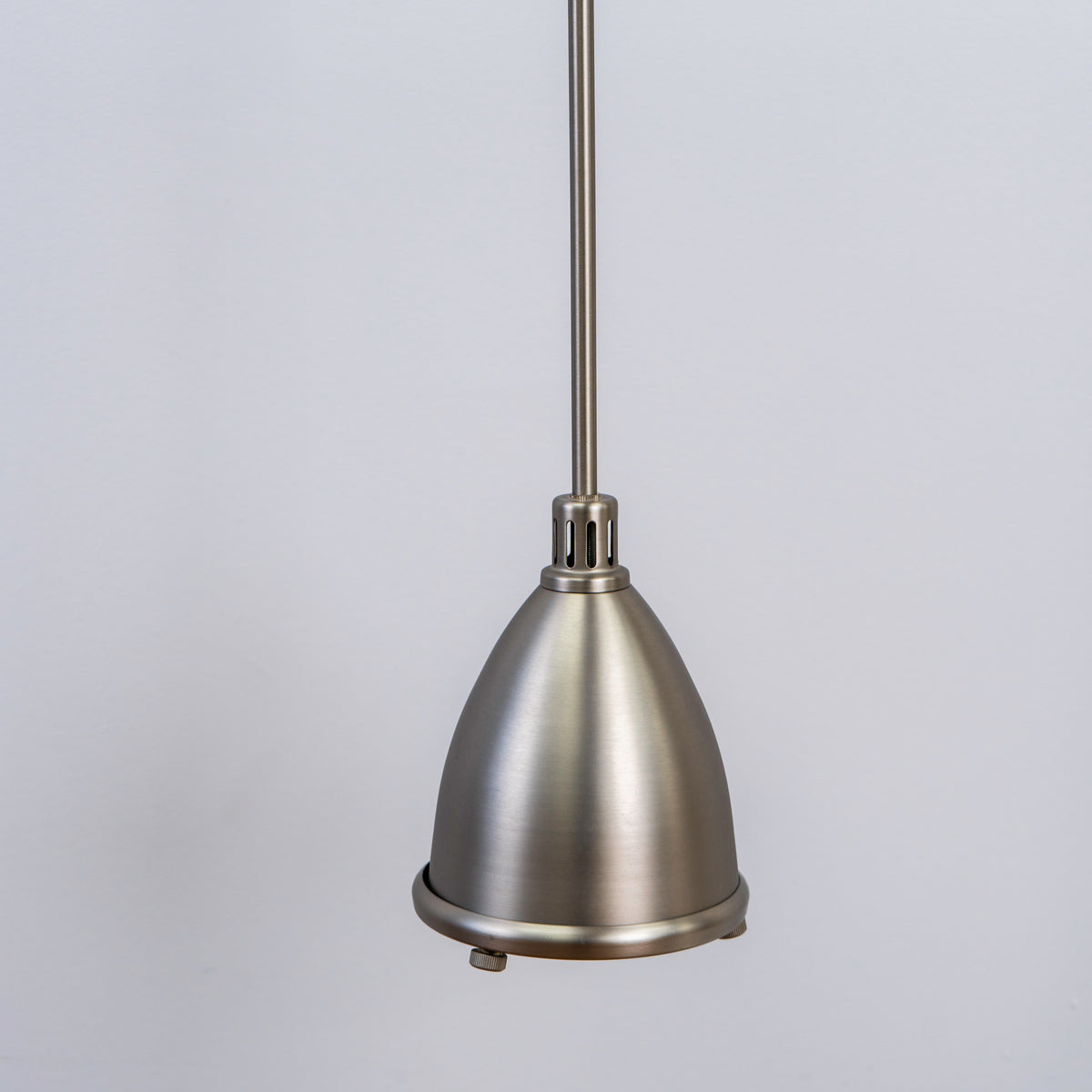 Crescent Pendant Light - Brushed Nickel