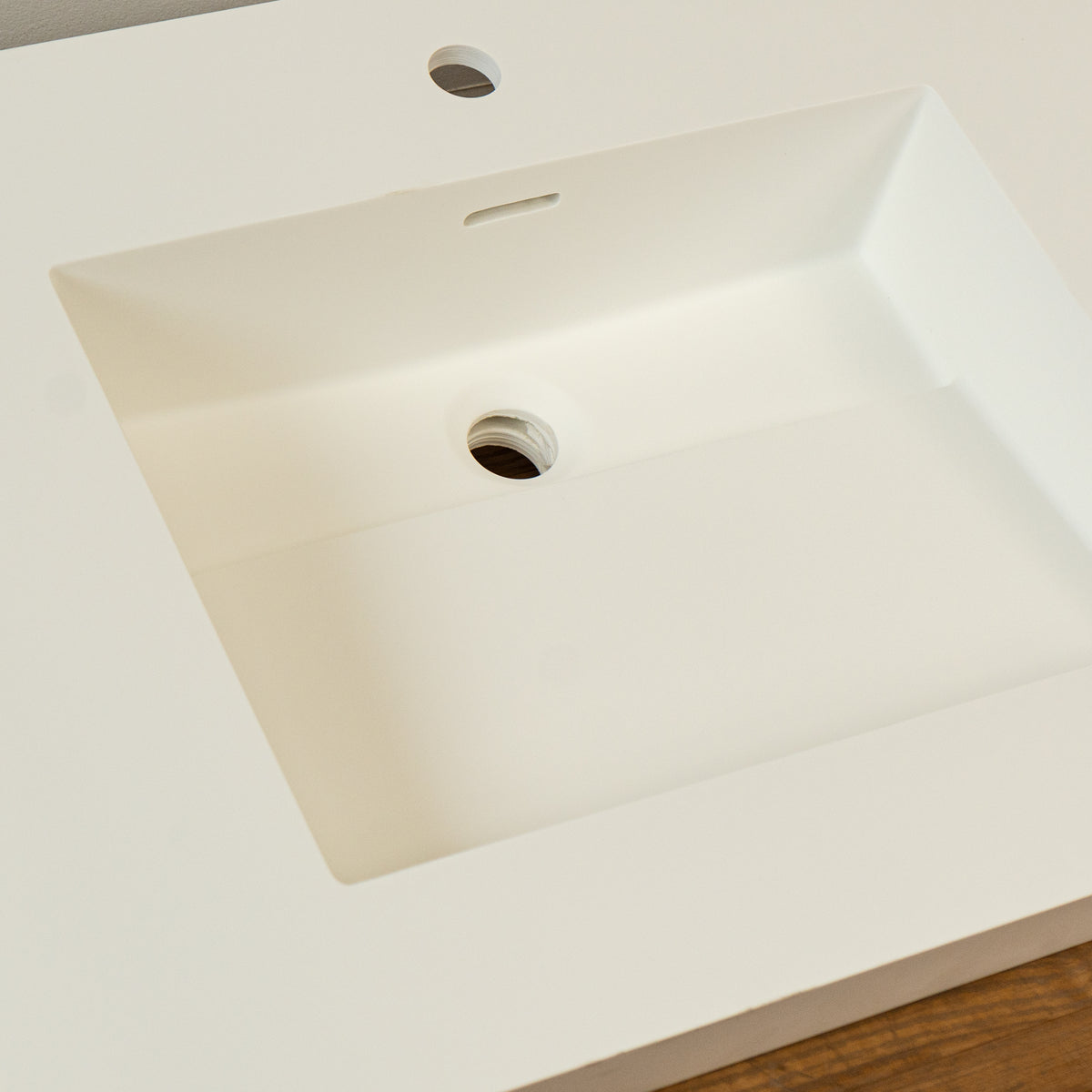 30-inch Porcelain Drop-in Sink in White