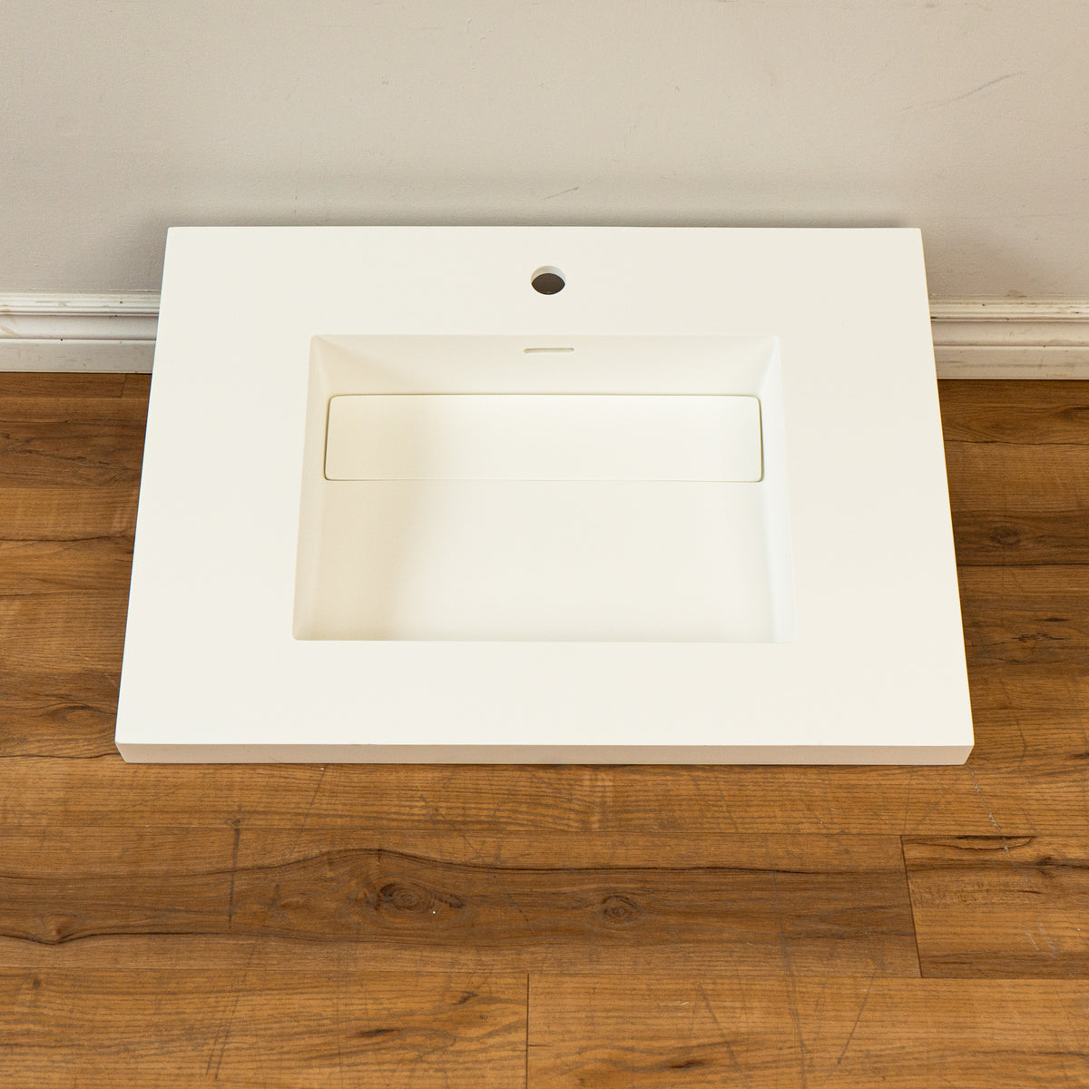 30-inch Porcelain Drop-in Sink in White